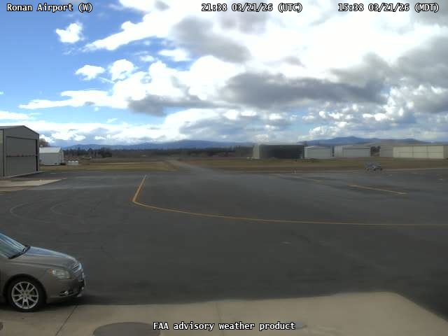 Ronan Airport — West live webcam