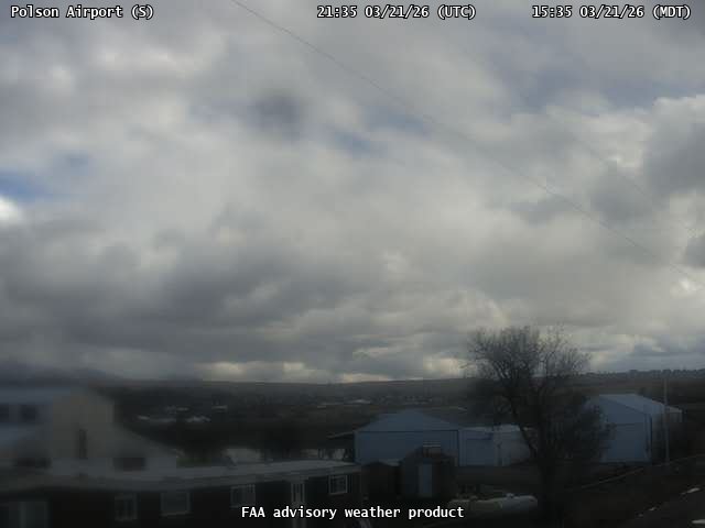 Polson Airport — South live webcam