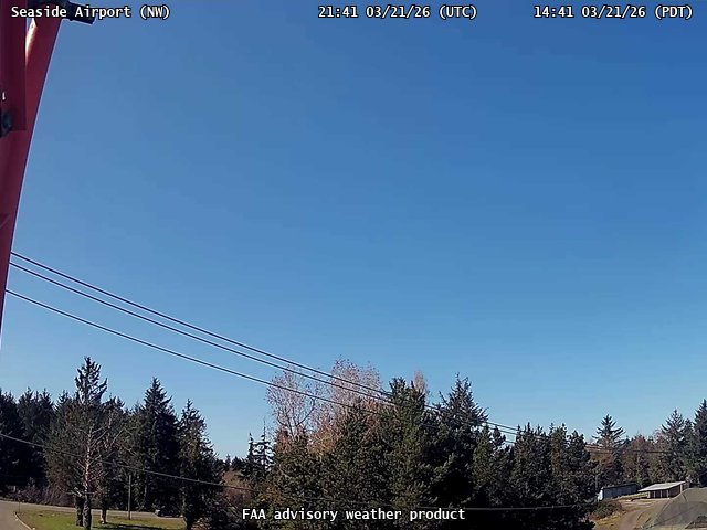 Seaside Airport — NorthWest live webcam