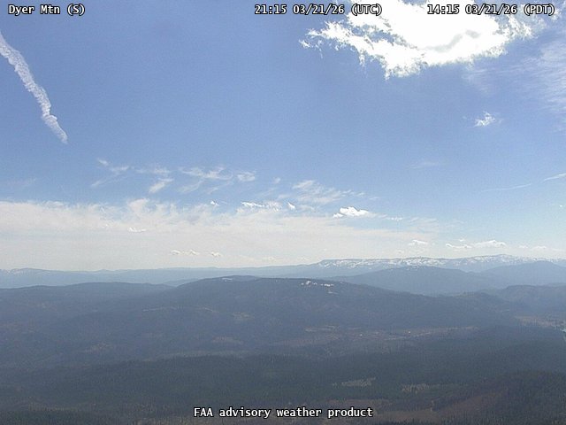 Dyer Mtn — South live webcam