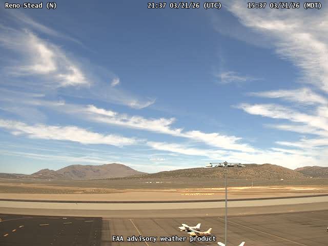 Reno-Stead — North live webcam