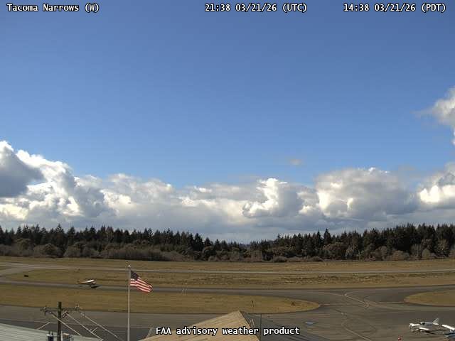 Tacoma Narrows — West live webcam