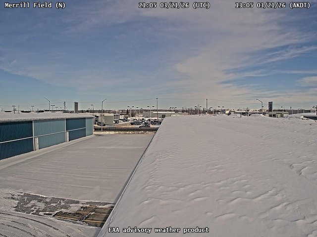 Merrill Field — North live webcam
