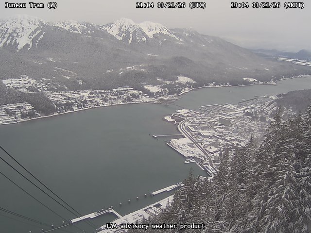 Juneau Tram — West live webcam
