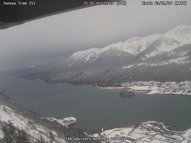 Juneau Tram — South live webcam