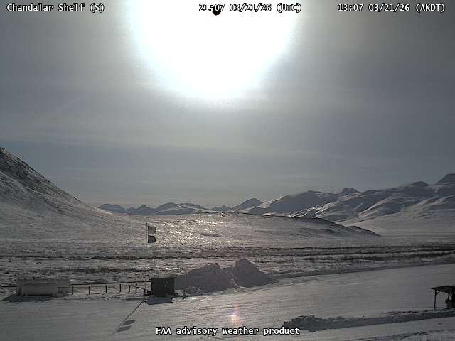 Chandalar Shelf — South live webcam