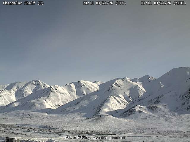Chandalar Shelf — East live webcam
