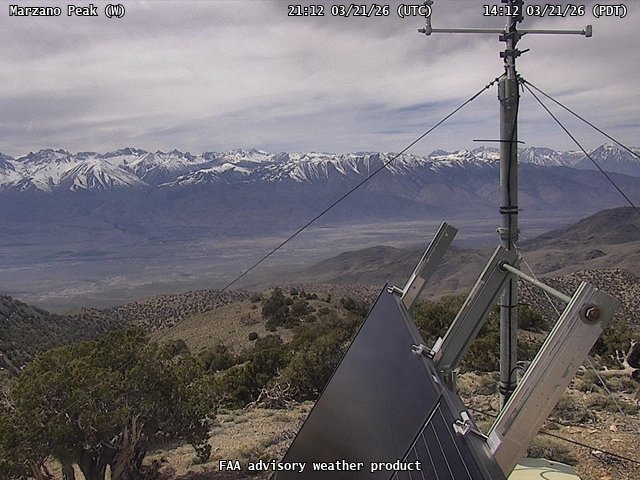 Marzano Peak — West live webcam