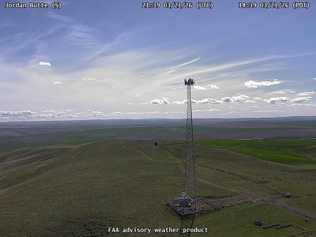 Jordan Butte — South live webcam
