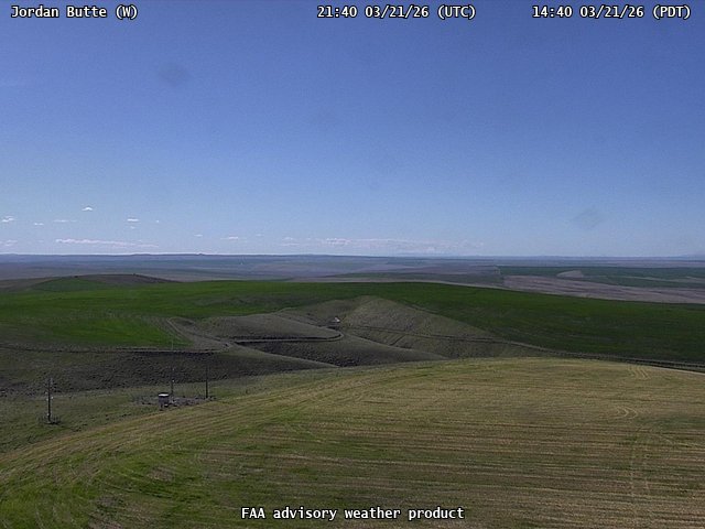 Jordan Butte — West live webcam