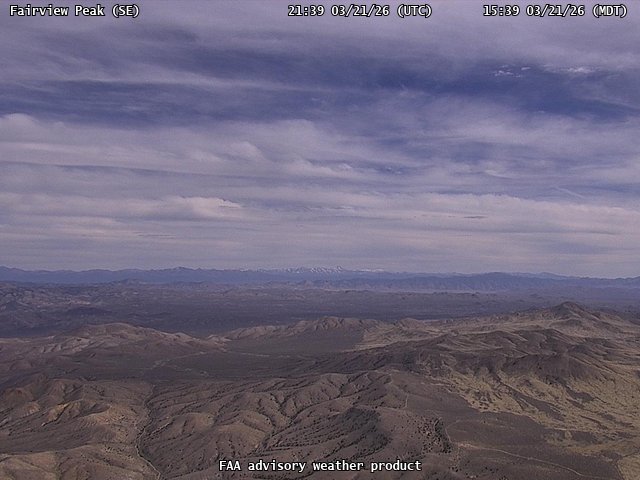 Fairview Peak — SouthEast live webcam