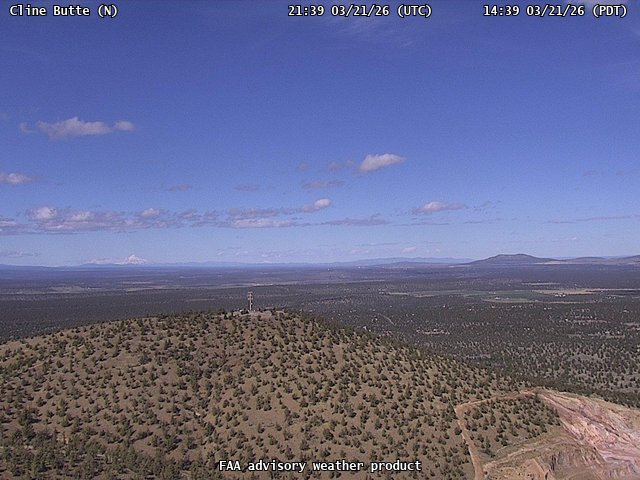 Cline Butte — North live webcam