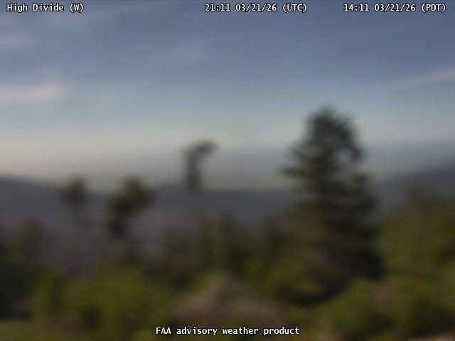 High Divide — West live webcam