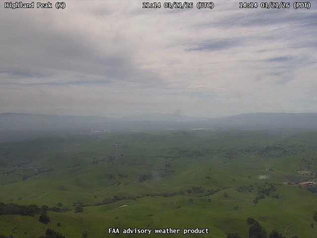 Highland Peak — South live webcam