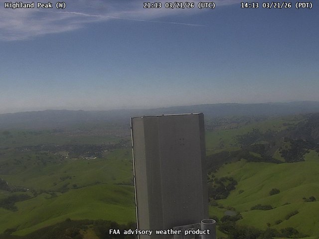 Highland Peak — West live webcam