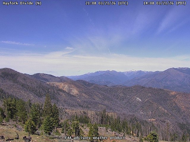 Hayfork Divide — North live webcam