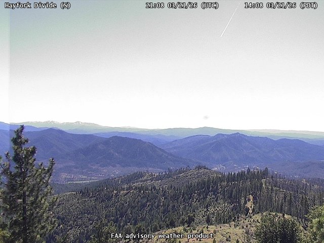 Hayfork Divide — South live webcam