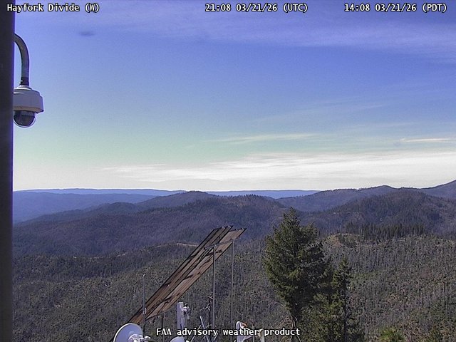Hayfork Divide — West live webcam