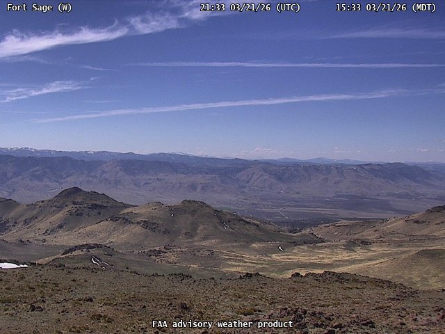 Fort Sage — West live webcam