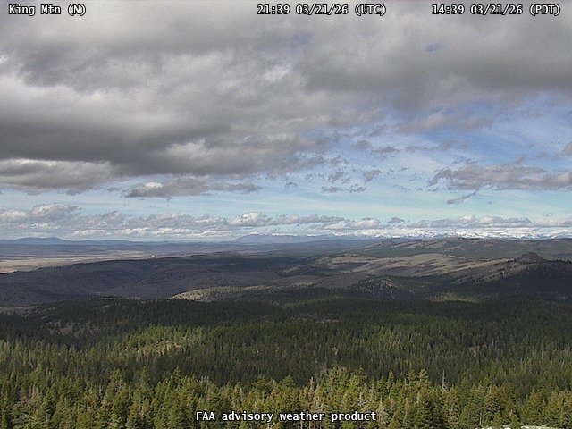 King Mtn — North live webcam