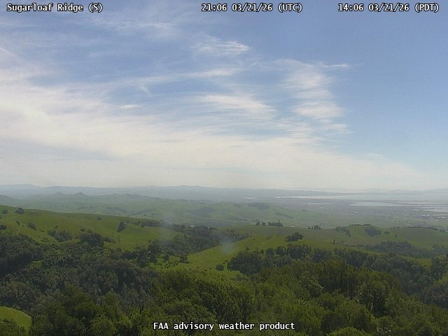 Sugarloaf Ridge — South live webcam