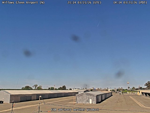 Willows Glenn Airport — North live webcam
