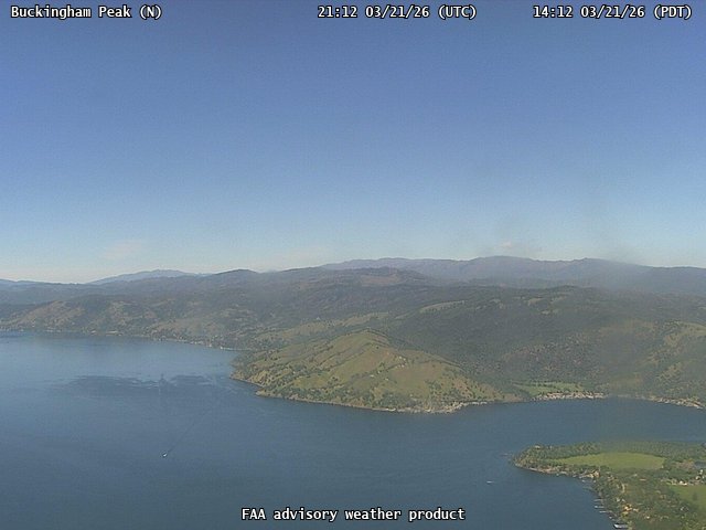 Buckingham Peak — North live webcam