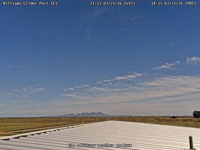 Williams Glider Port — East live webcam
