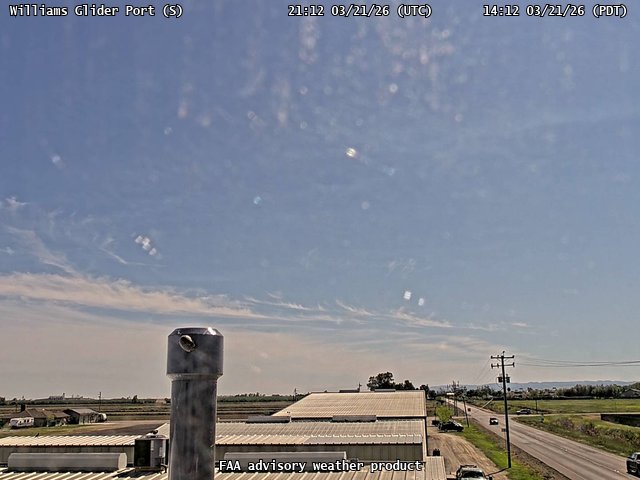 Williams Glider Port — South live webcam