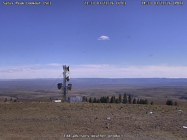 Satus Peak Lookout — SouthEast live webcam