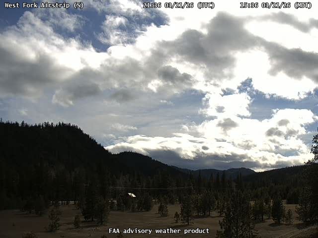 West Fork Airstrip — South live webcam