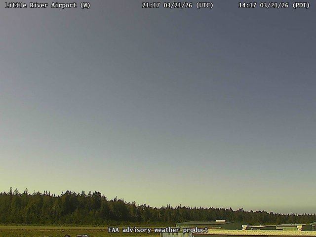 Little River Airport — West live webcam