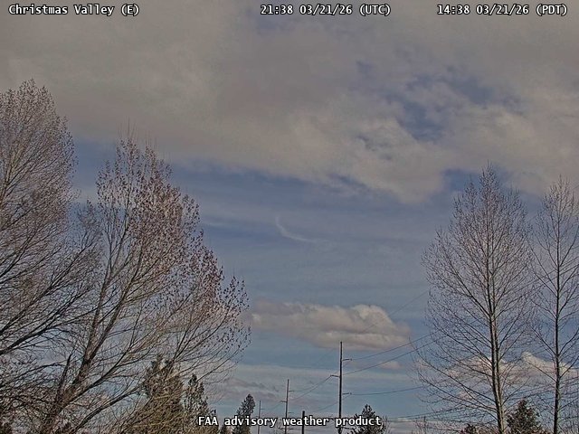 Christmas Valley — East live webcam