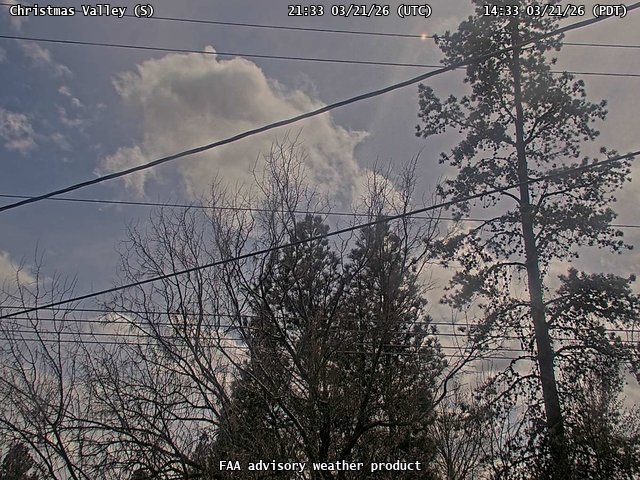 Christmas Valley — South live webcam