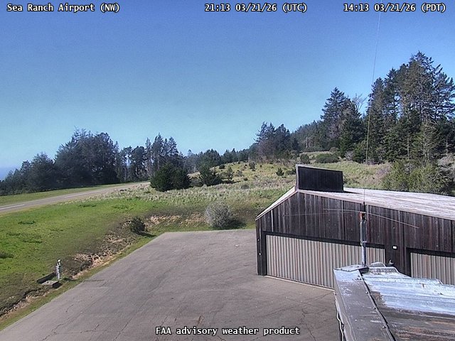 Sea Ranch Airport — NorthWest live webcam