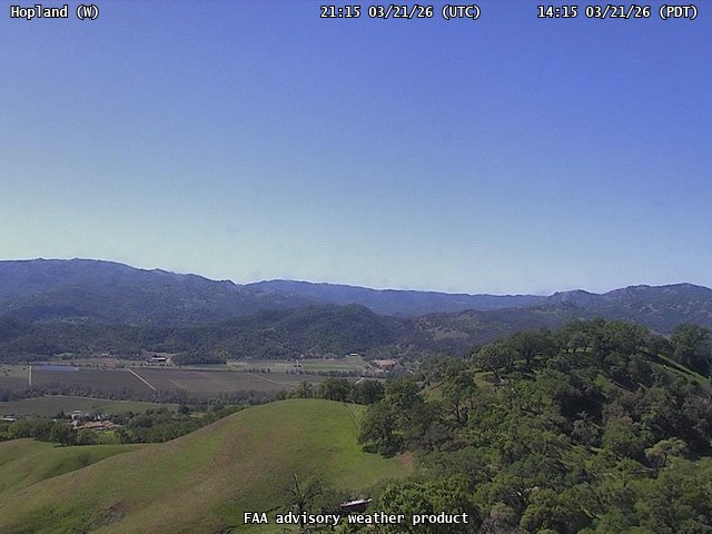 Hopland — West live webcam