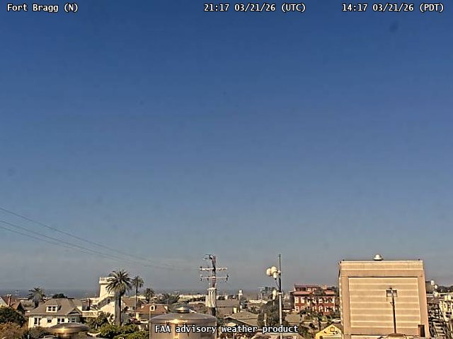 Fort Bragg — North live webcam