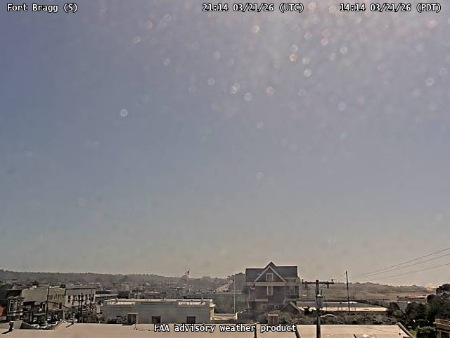 Fort Bragg — South live webcam