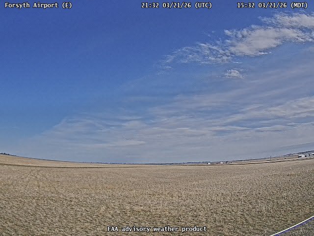 Forsyth Airport — East live webcam
