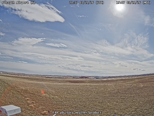 Forsyth Airport — South live webcam