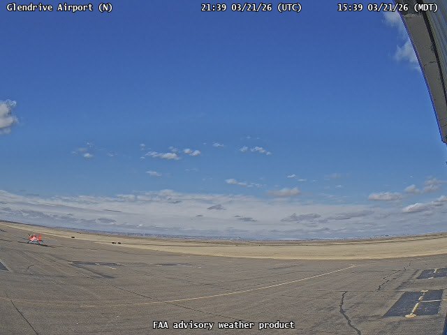 Glendrive Airport — North live webcam