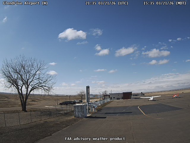Glendrive Airport — West live webcam